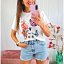 Camiseta Mariposas Flores
